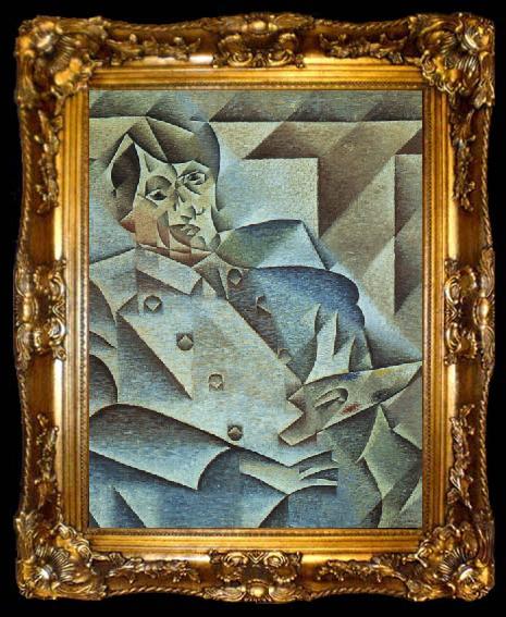 framed  Juan Gris Portrait of Pablo Picasso, ta009-2